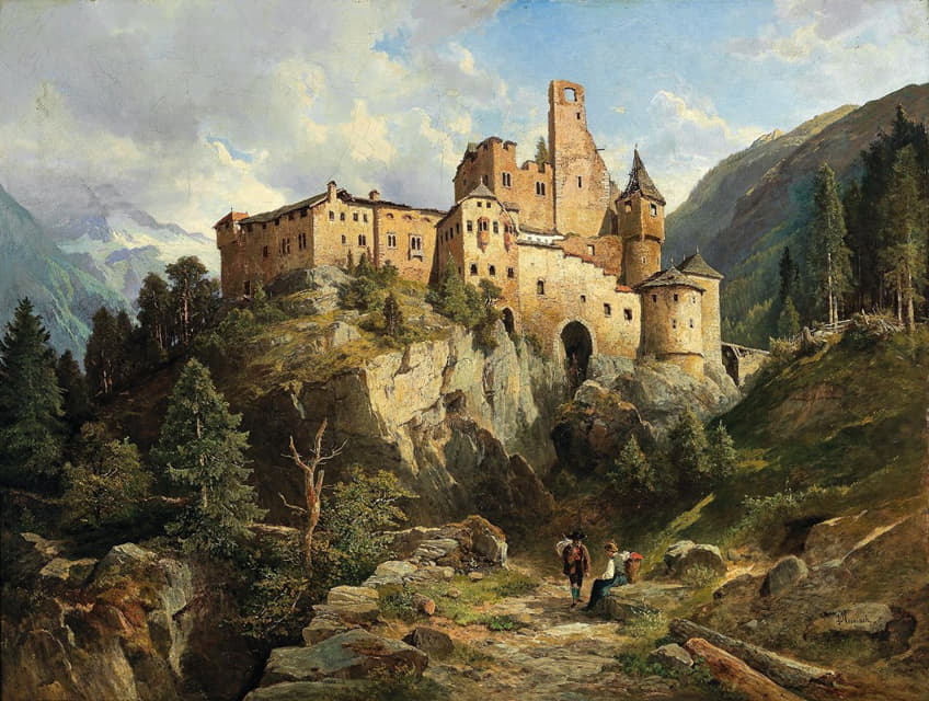 Leopold Munsch - Burg Taufers