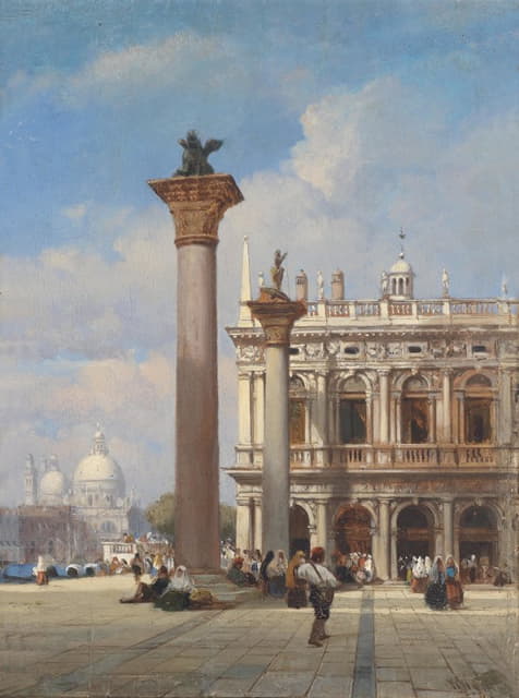 William Wyld - Venezia Piazza San Marco