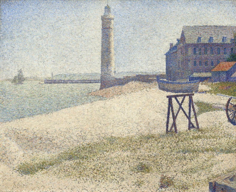 Georges Seurat - The Lighthouse at Honfleur