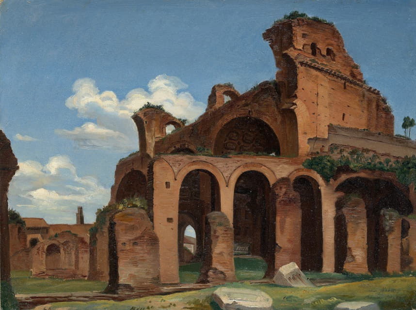 Michael Neher - The Basilica of Constantine, Rome