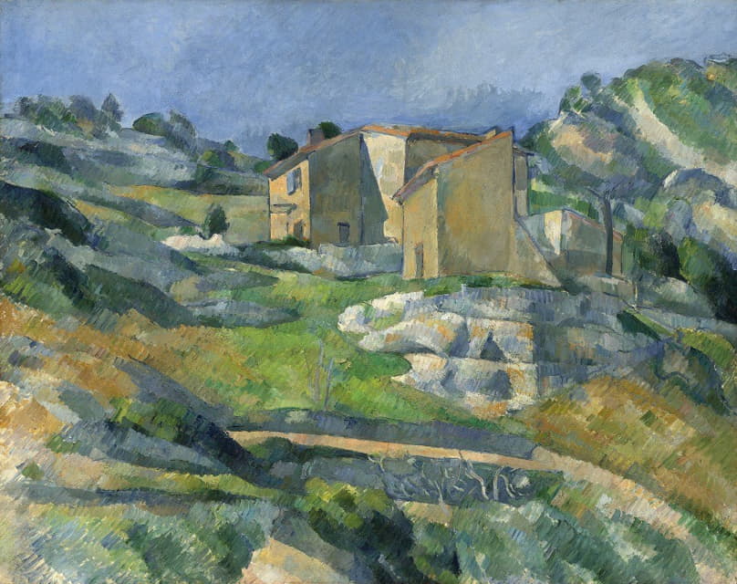 Paul Cézanne - Houses in Provence – The Riaux Valley near L’Estaque