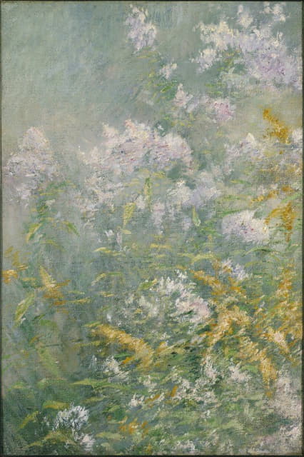 John Henry Twachtman - Meadow Flowers (Golden Rod and Wild Aster)