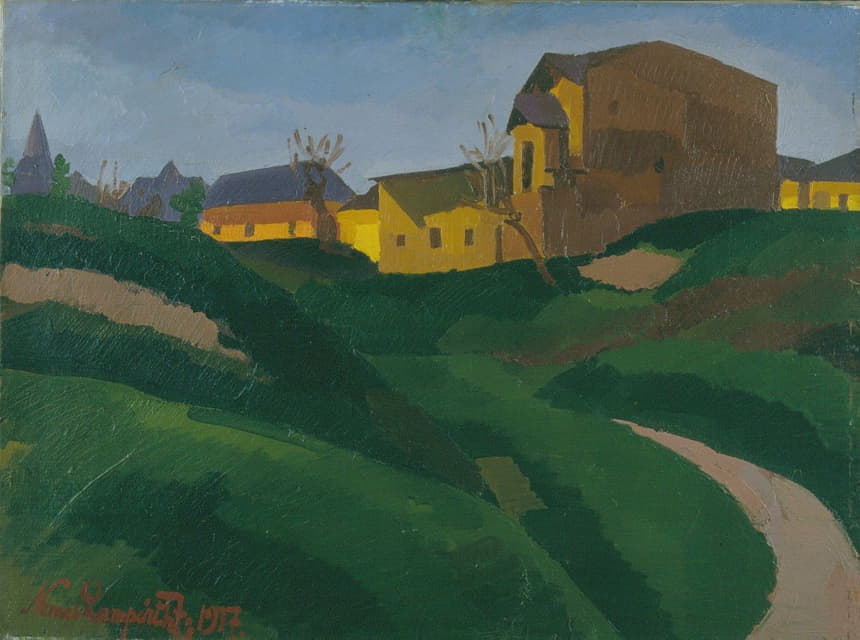 József Nemes Lampérth - On the Slopes of Gellért Hill