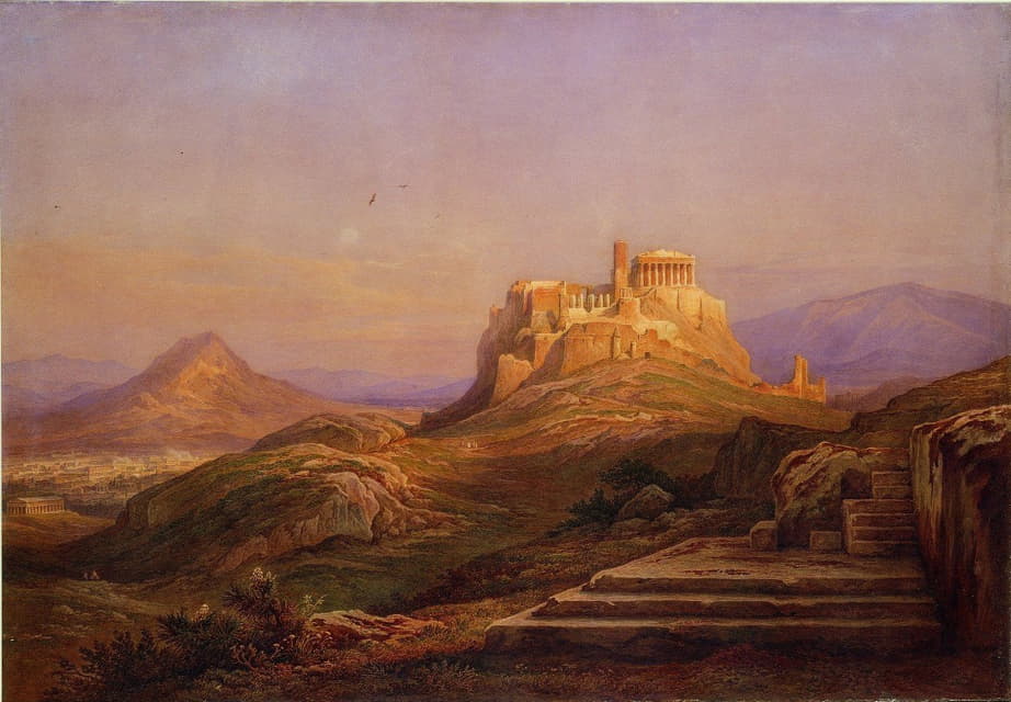 Muller Rudolph - View of the Acropolis from the Pnyx