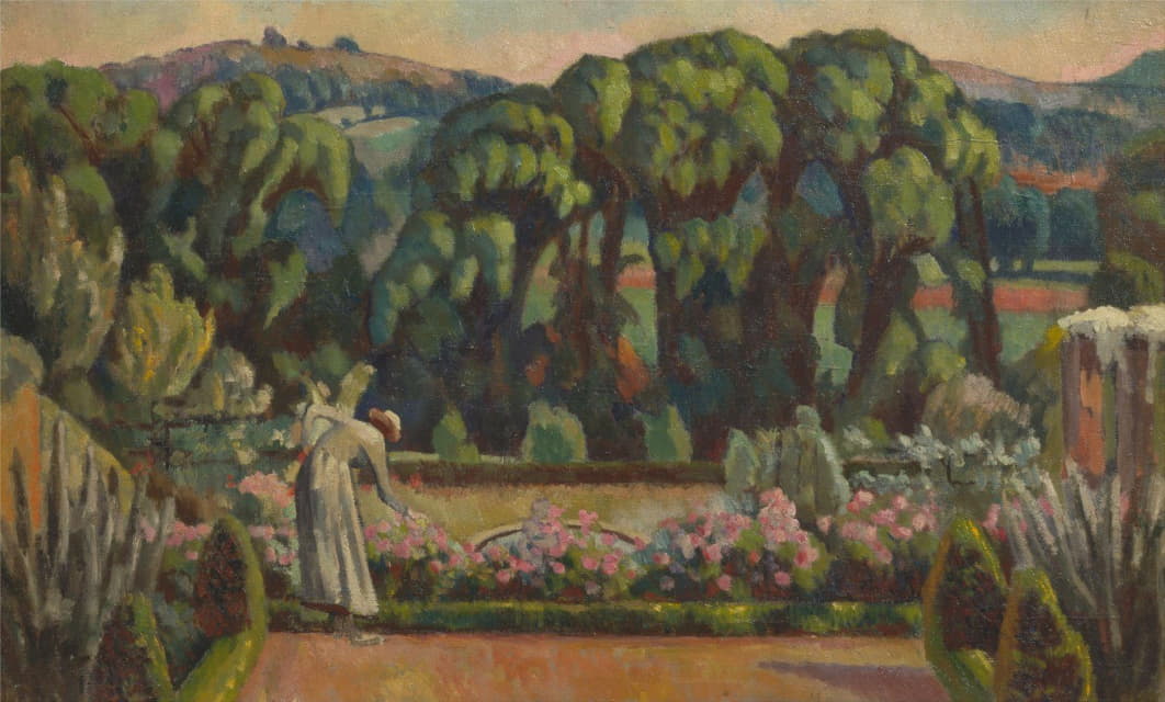 Roger Fry - The Artist’s Garden at Durbins, Guildford