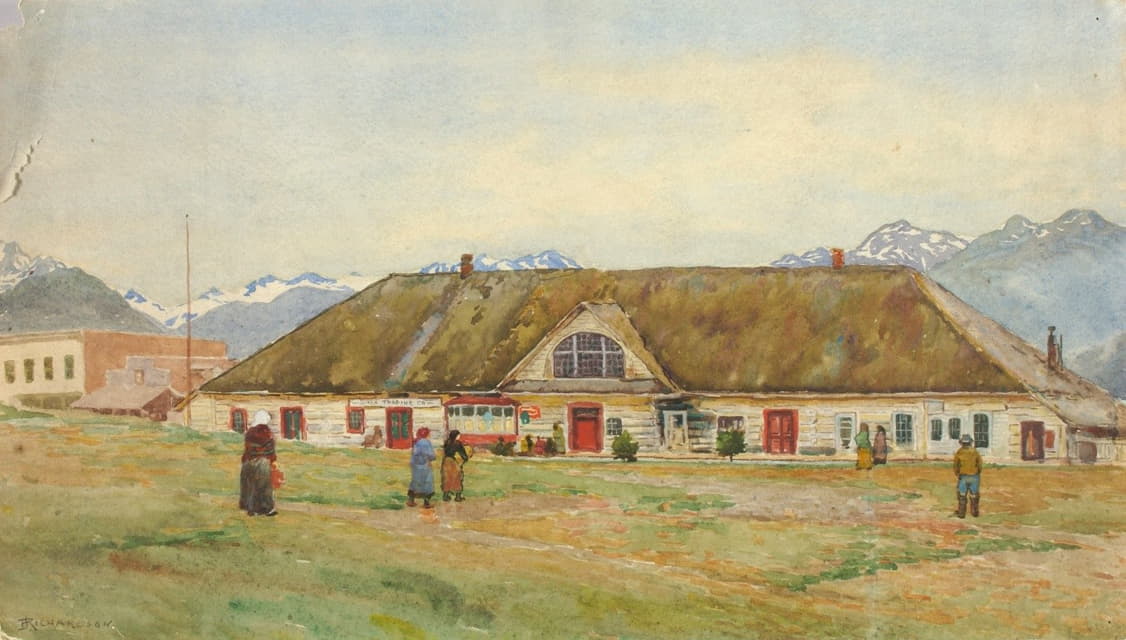 Theodore J. Richardson - Old Russian Trading Post, Sitka