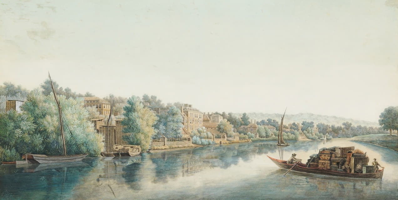William Marlow - The Thames At Richmond