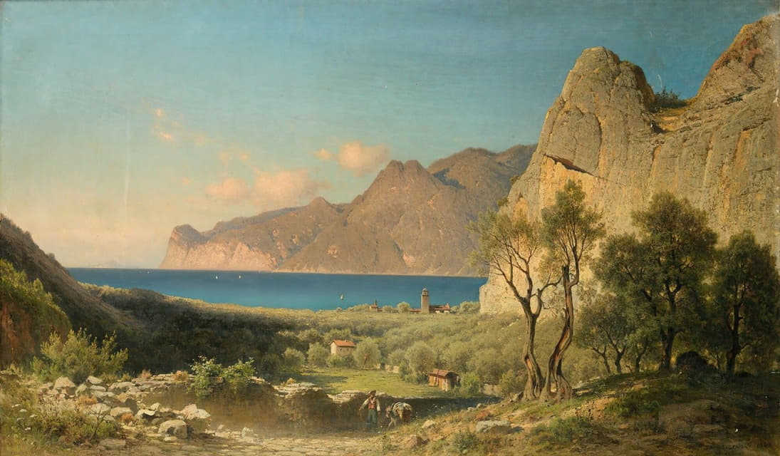 Aleksander Swieszewski -  Mediterranean landscape