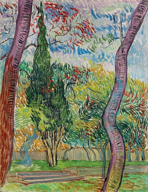 Vincent van Gogh - Parc de l’hôpital Saint-Paul