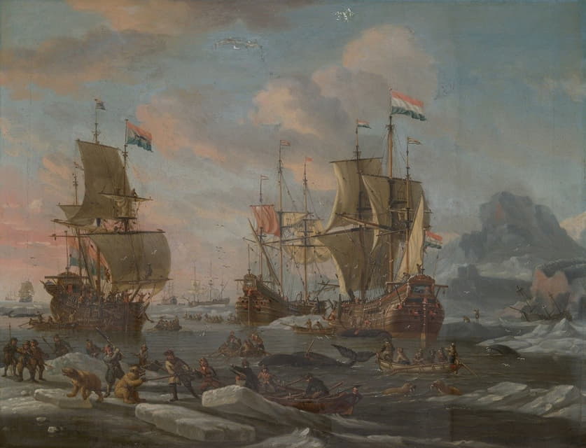 荷兰捕鲸船队