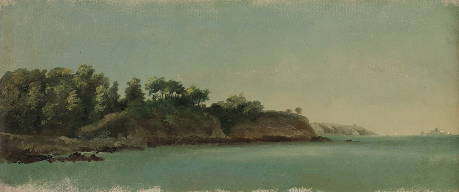 Pierre-Henri de Valenciennes - The Banks of the Rance, Brittany
