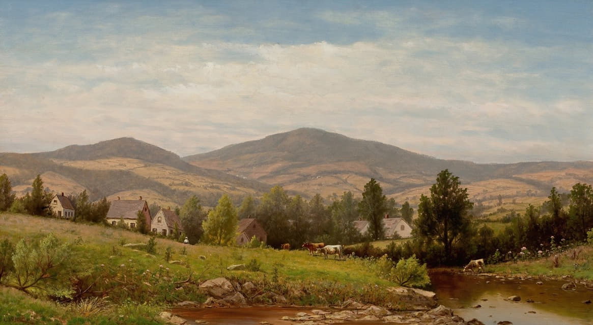 Charles W. Knapp - View Near Williamstown, Berkshire County, Massachusetts