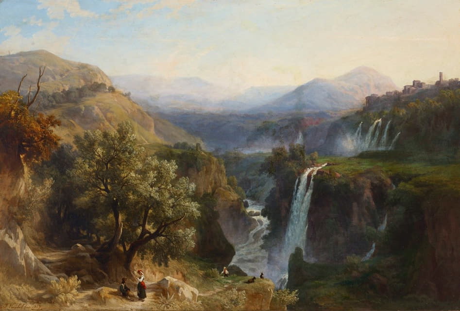 Franz Knebel - The Cascades of Tivoli