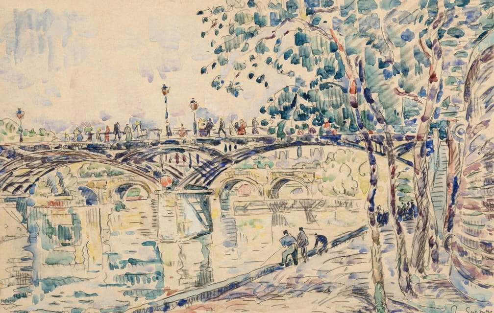 巴黎，艺术桥