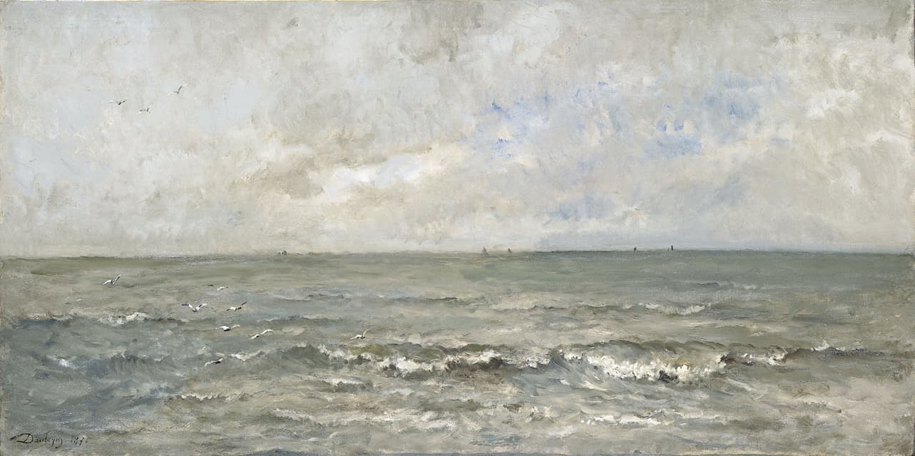 Charles François Daubigny - Seascape