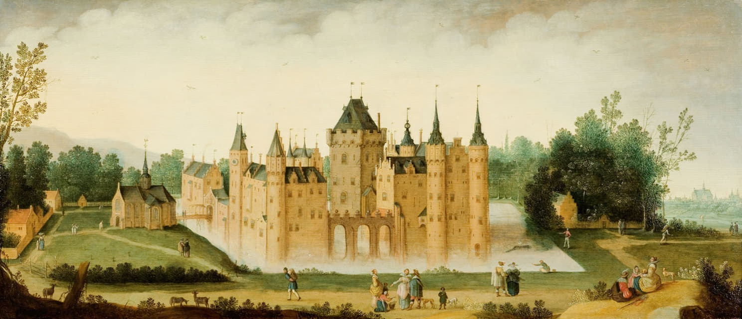 埃格蒙德·安·登·霍夫城堡视图