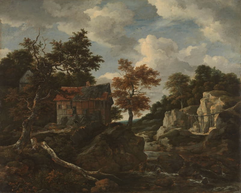 Jacob van Ruisdael - Rocky landscape