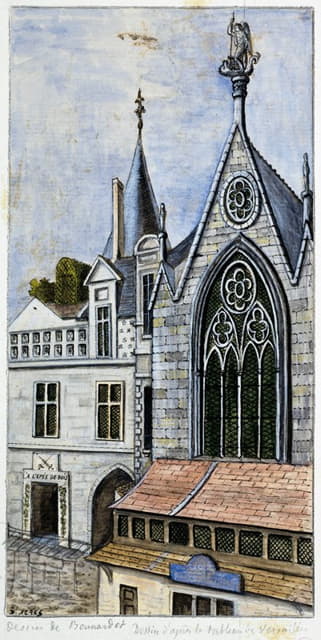 Alfred Bonnardot - La Sainte-Chapelle, Palais de Justice