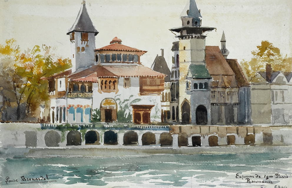 Laure Brouardel - Exposition de 1900, le pavillon de la Roumanie
