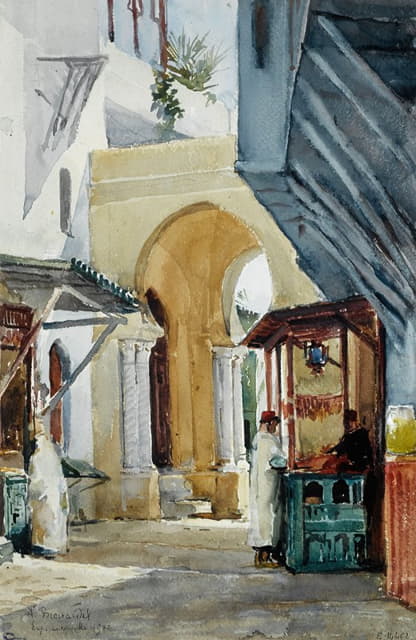 1900年展览，阿尔及利亚馆