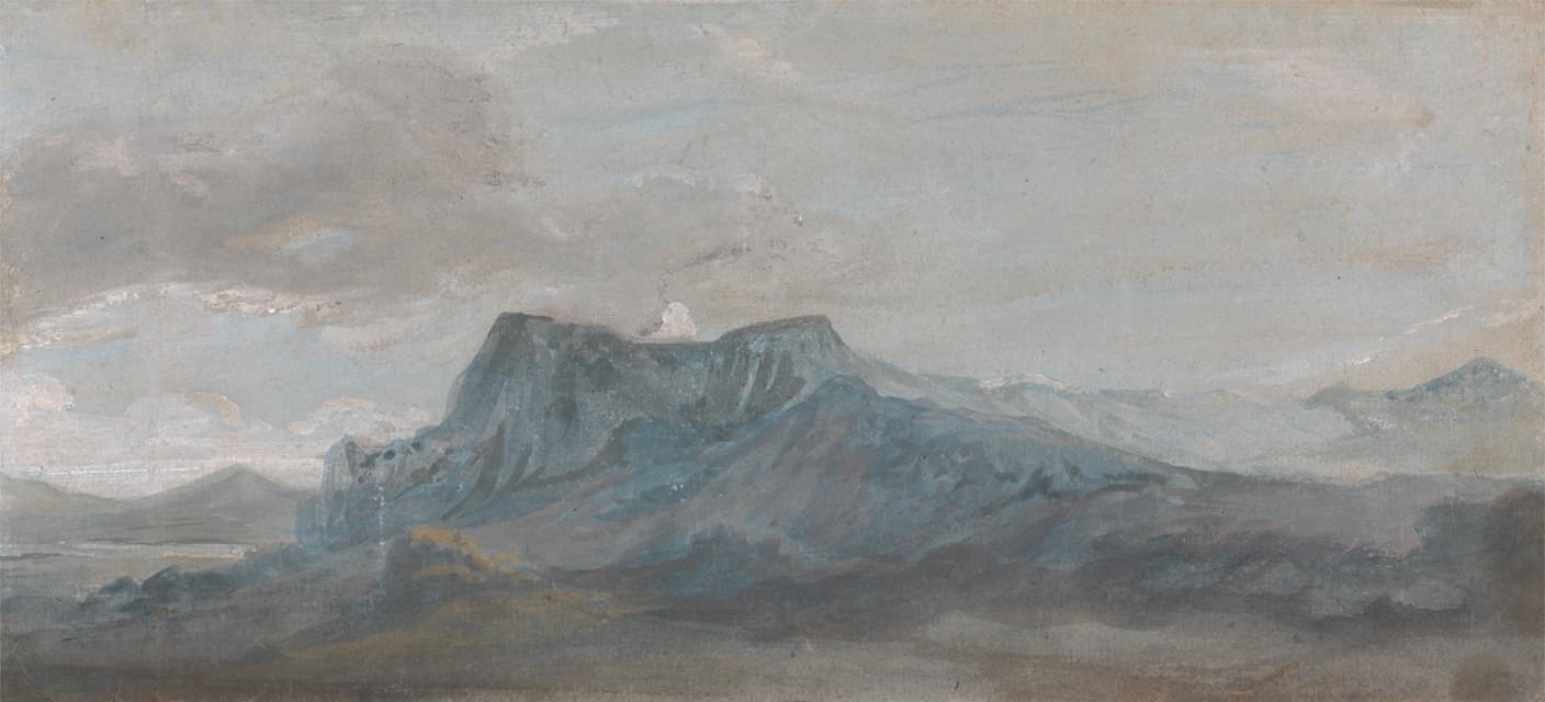 Paul Sandby - Welsh Mountain Study