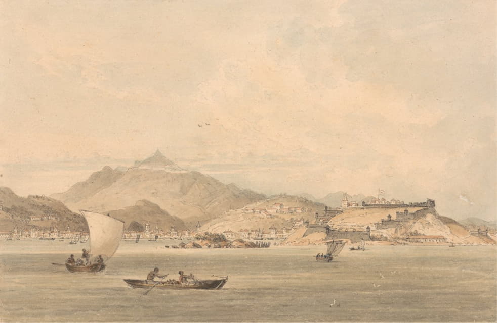 William Alexander - A View of the Coast of China