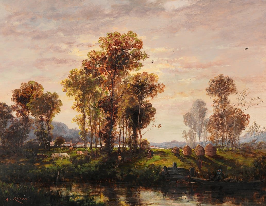 Auguste Rigon - Paysage