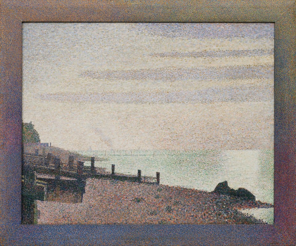 Georges Seurat - Evening, Honfleur