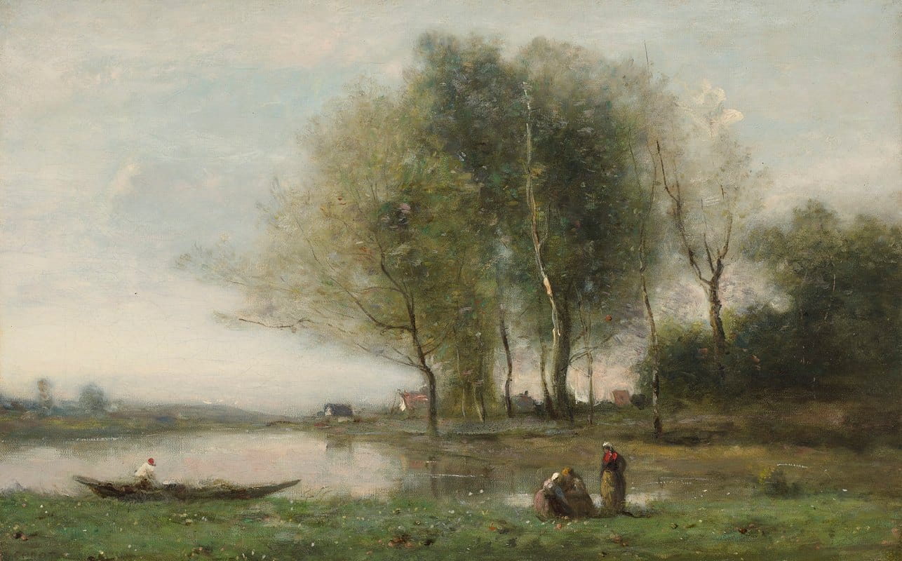 Jean-Baptiste-Camille Corot - Arleux-du-Nord⁠⁠—le bord des clairs
