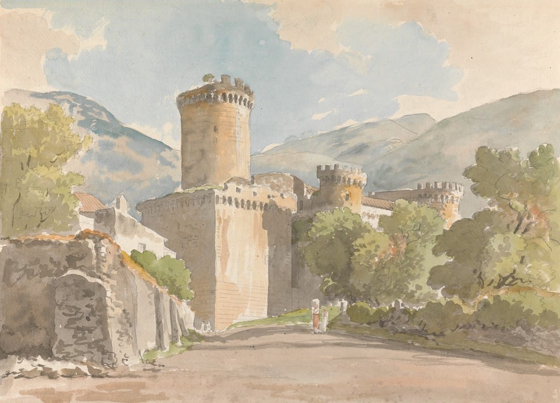 Carlo Labruzzi - Fondi; Il Castello