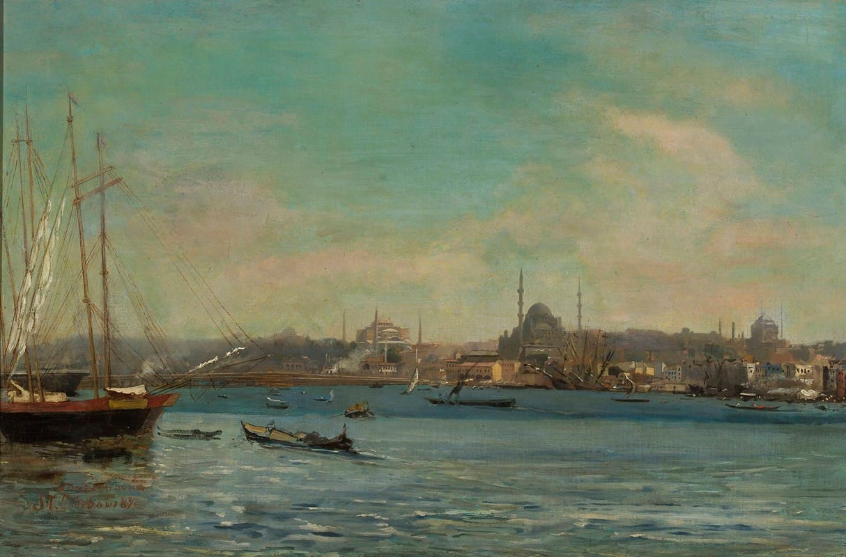 Stanisław Chlebowski - Panorama of Istanbul