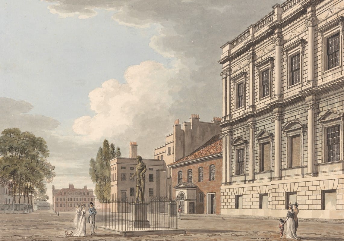 Thomas Malton the Younger - Banqueting House, Whitehall
