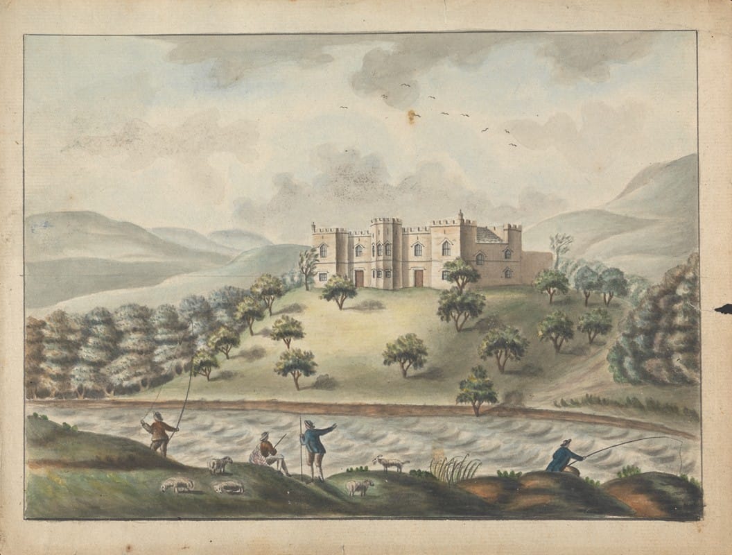 William Beilby - Kielder Castle, Northumberland..