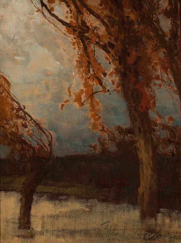 Władysław Wankie - Autumn trees
