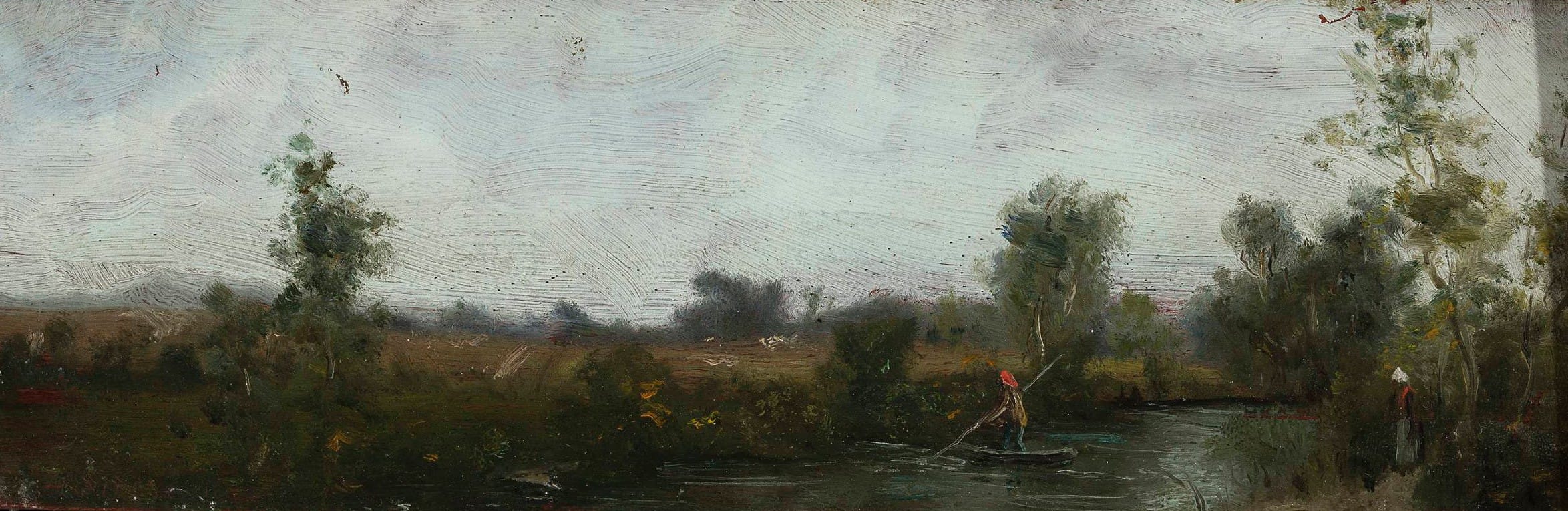 Zygmunt Sidorowicz - River landscape