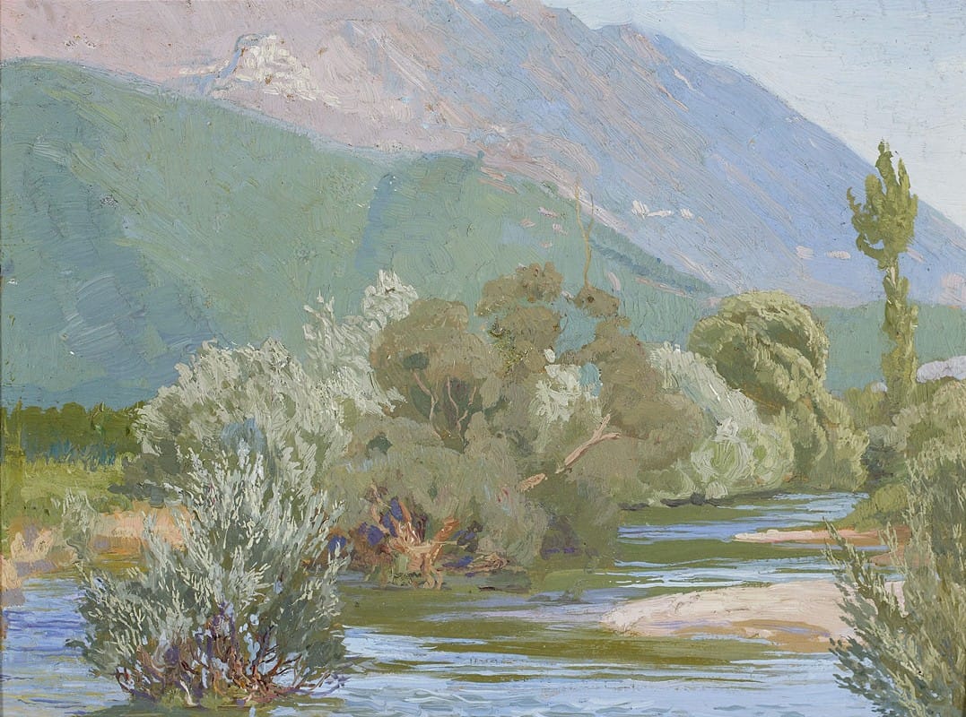 Edward Okuń - Aniene river