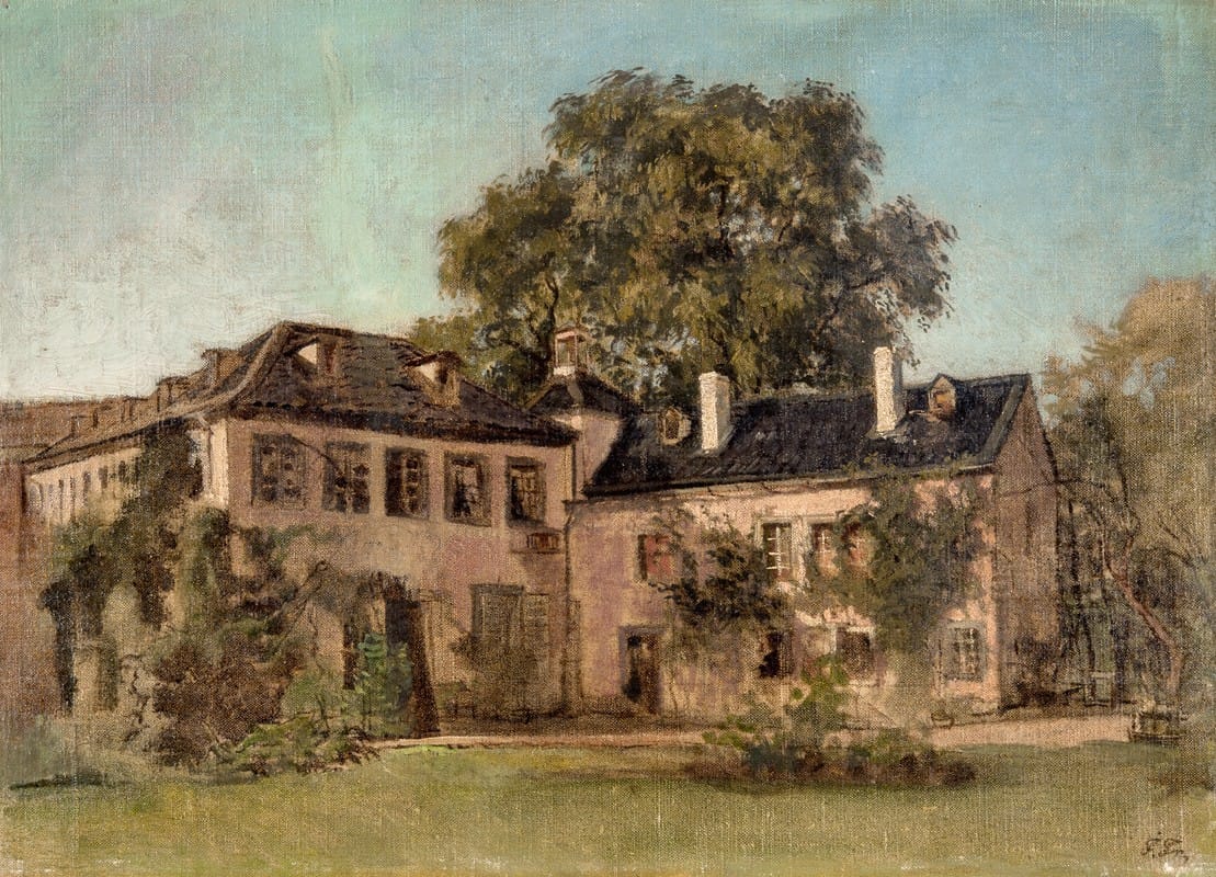 Ferdinand Julius Fagerlin - Malkasten, The Artists´ House in Düsseldorf