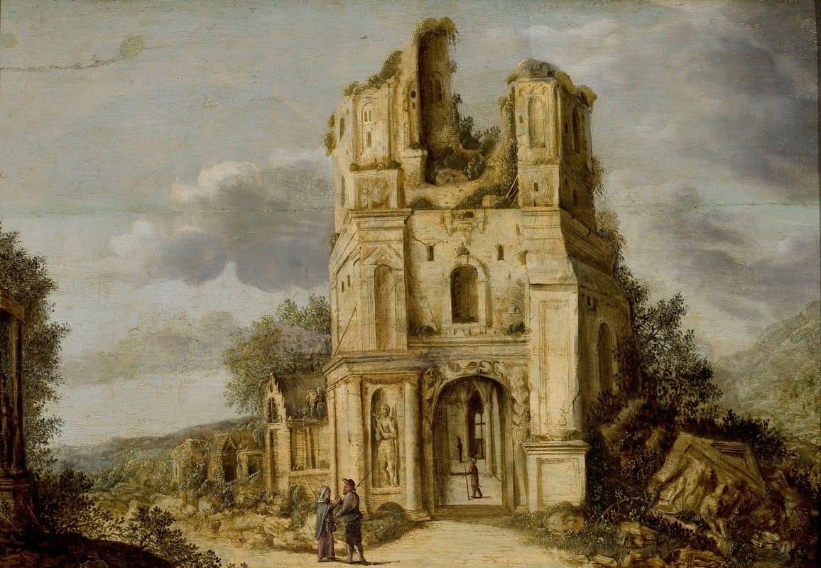 Matthieu Dubus - Church ruins