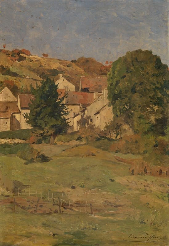 Edmond Charles Joseph Yon - A view near Saint-Jean-de-Luz