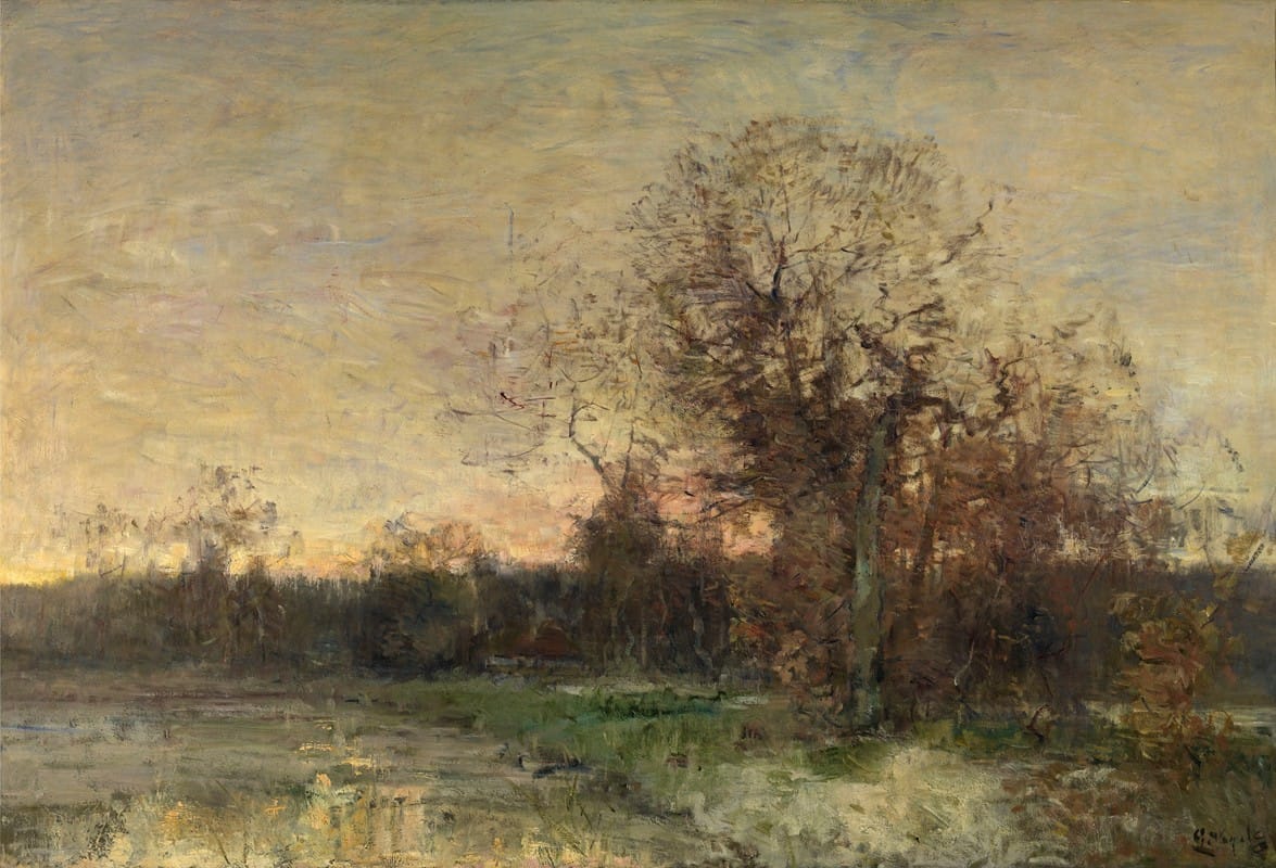 Guillaume Vogels - The Pond in Ixelles