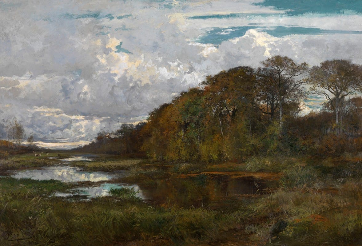 Hippolyte Boulenger - The Ponds of the ‘Grijze Molen’ in Terhulpen
