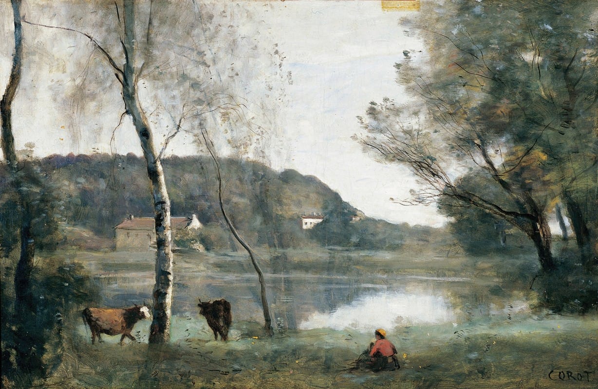 Jean-Baptiste-Camille Corot - L’Etang de ville d’Avray