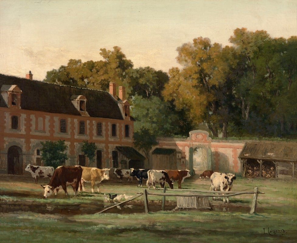 Louis Coignard - Farm in the Valley of the Auge