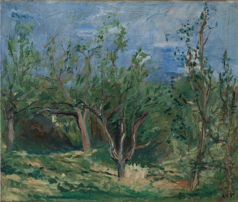 Agnes Mannheimer Heiberg - Old Apple Trees