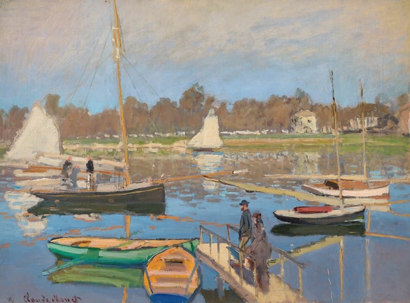 Claude Monet - Le bassin d’Argenteuil