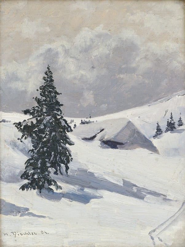Hermann Dischler - Baldenweger Hut on the Feldberg