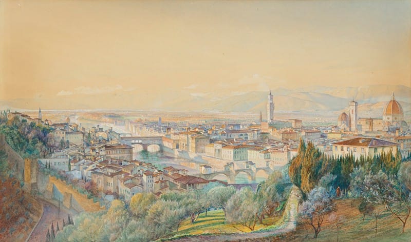 John Wharlton Bunney - Florence, from the south-east