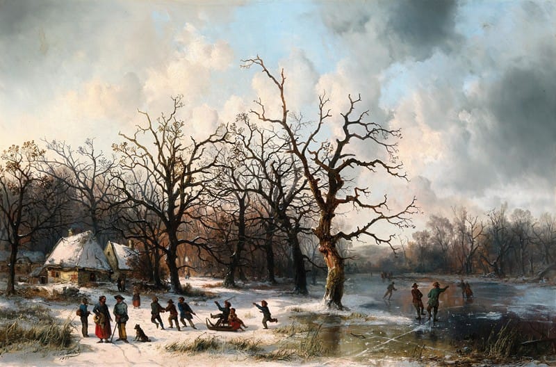 Josef Carl Berthold Püttner - Winter Pleasures