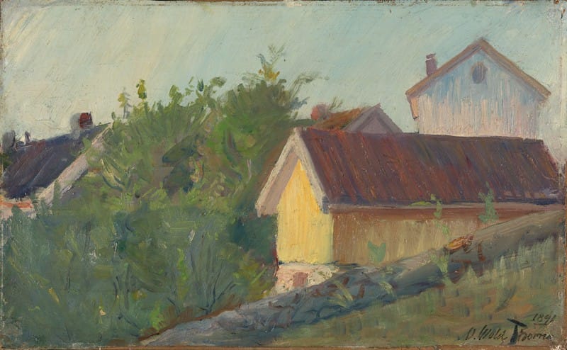 Oluf Wold-Torne - Houses in Son
