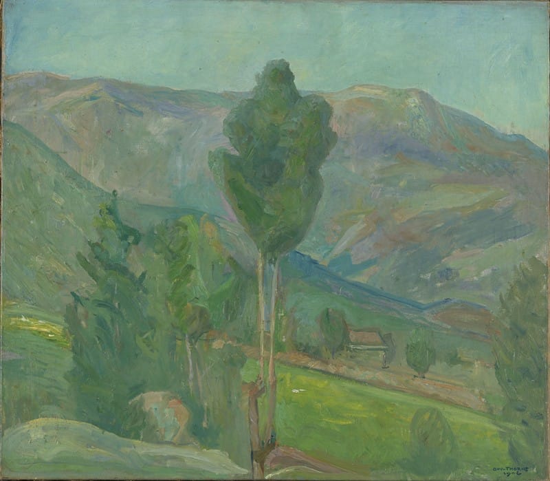 Oluf Wold-Torne - View from Seljord